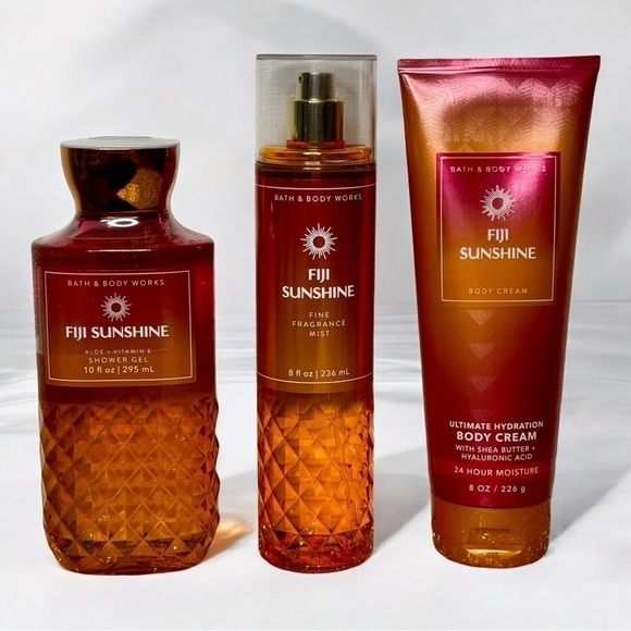 Bath & Body Works Other - Bath and Body Works Fiji Sunshine Tropical Body Care Gift Set NWT
